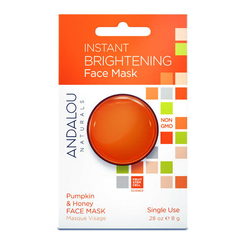 Andalou Naturals Face Mask Instant Brightening, 0.28 Oz